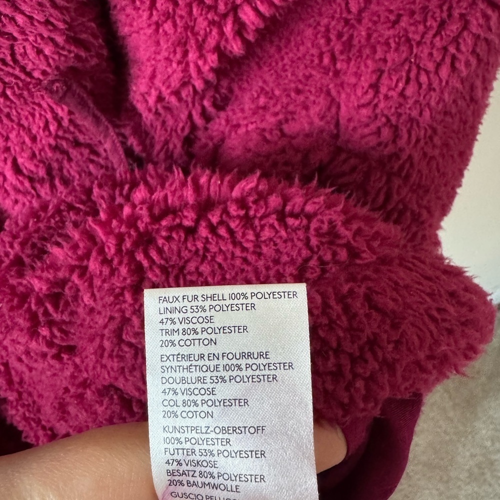 We The Free Burgundy Teddy Jacket - Picture 10 of 12